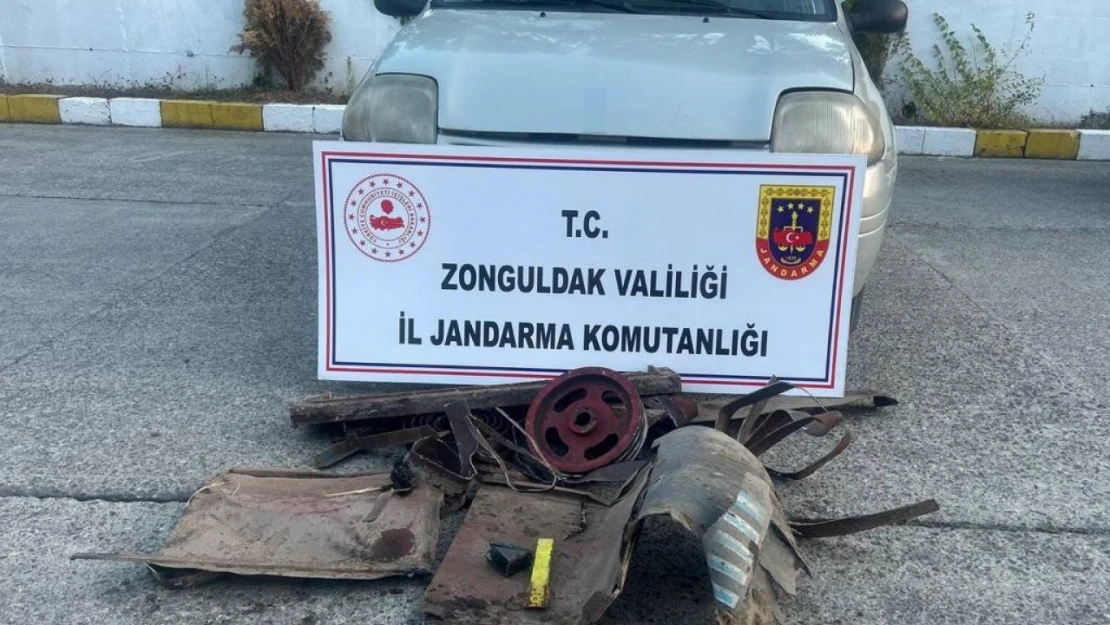 Zonguldak'ta iş yerinden hırsızlık şüphelisi yakalandı