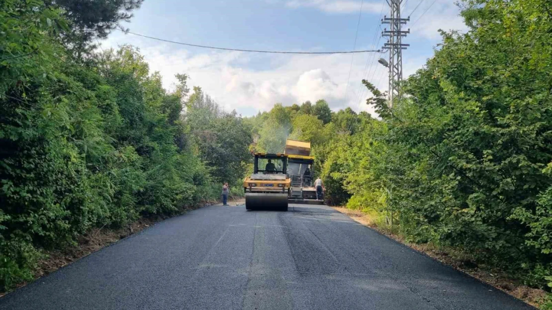 Zonguldak'ta köy yolu çalışmaları tamamlandı