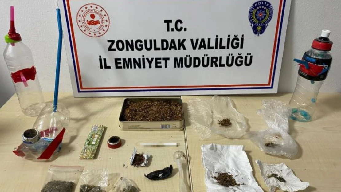 Zonguldak'ta uyuşturucu operasyonu: 15 şüpheli yakalandı