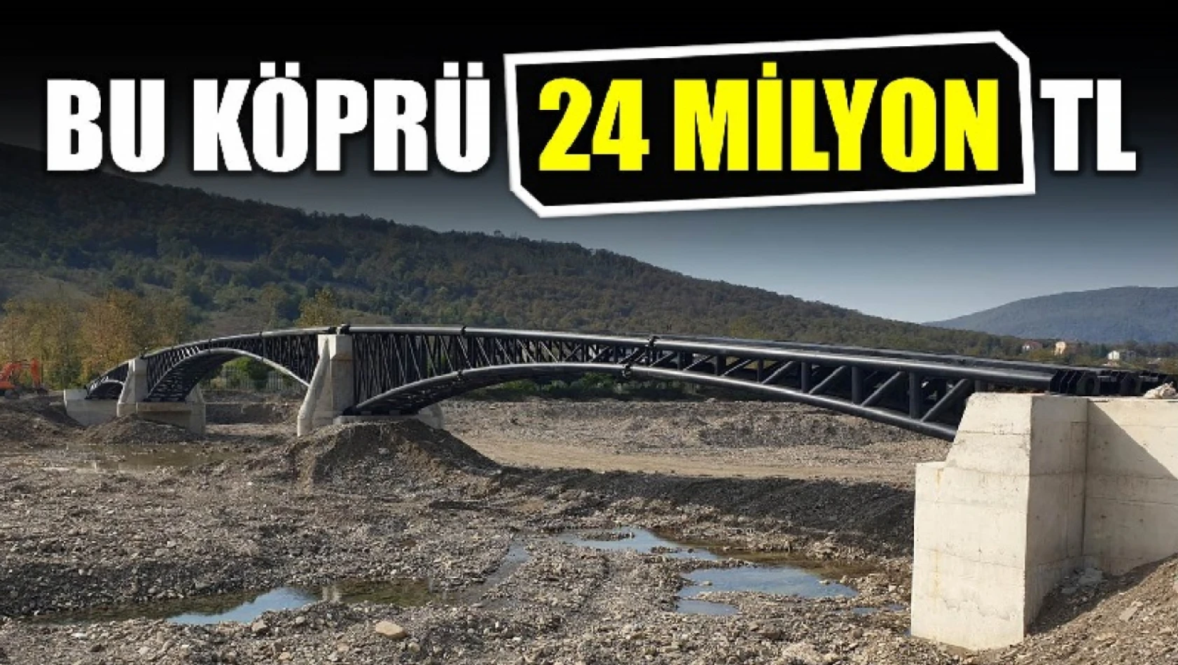 102 ton demir, 117 ton çelik kullanıldı