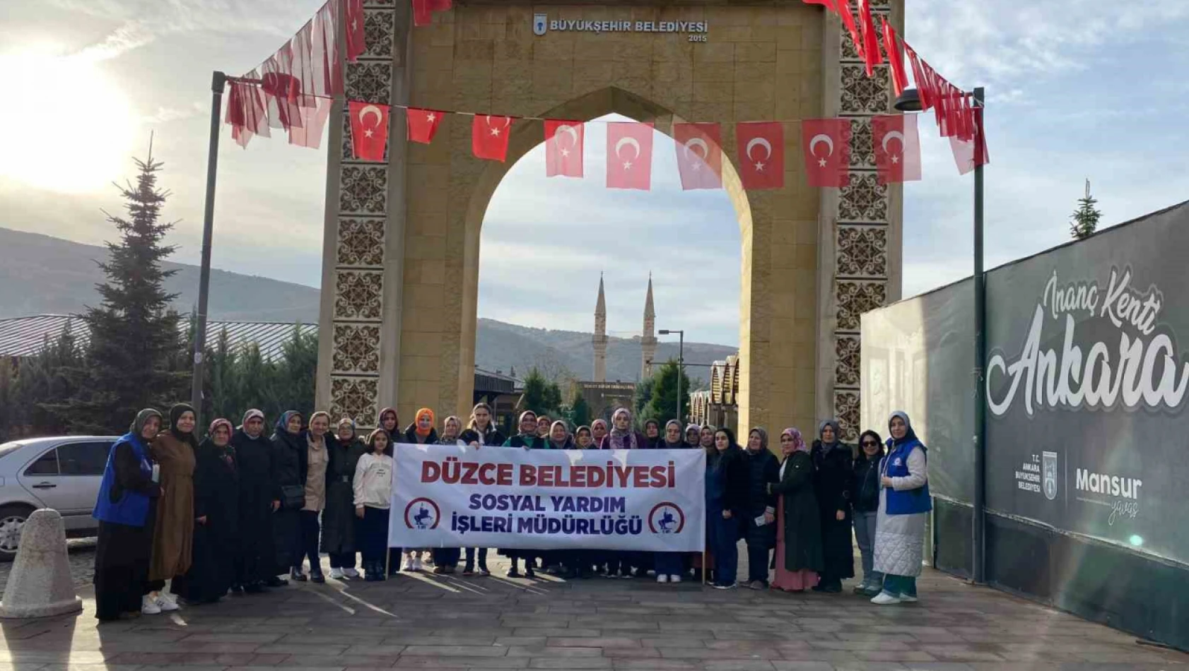 Ankara'nın tarihi mekanlarını gezdiler