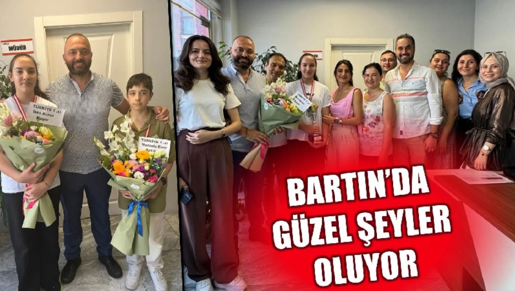 Bilim Özel Öğretim Kursu'nun şampiyonluk gururu