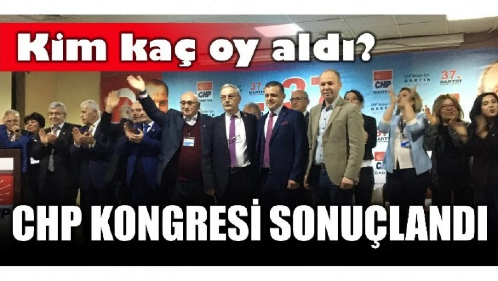 CHP İL BAŞKANLIĞI OYLAMASI SONUÇLANDI