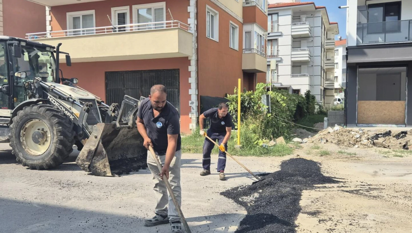 Fen İşleri Müdürlüğü'nden hummalı çalışma