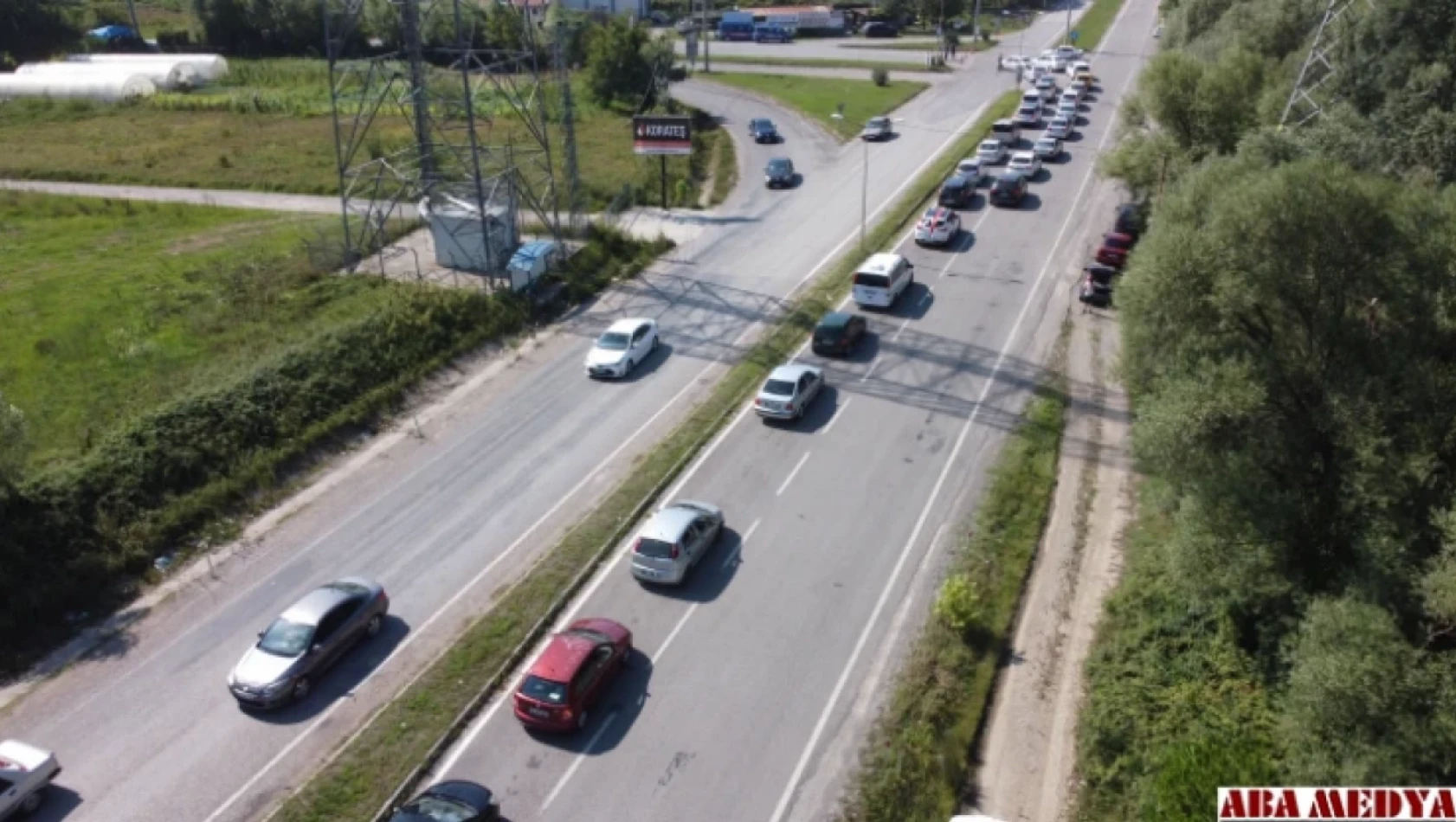 İnkumu araç trafiğine kapatıldı