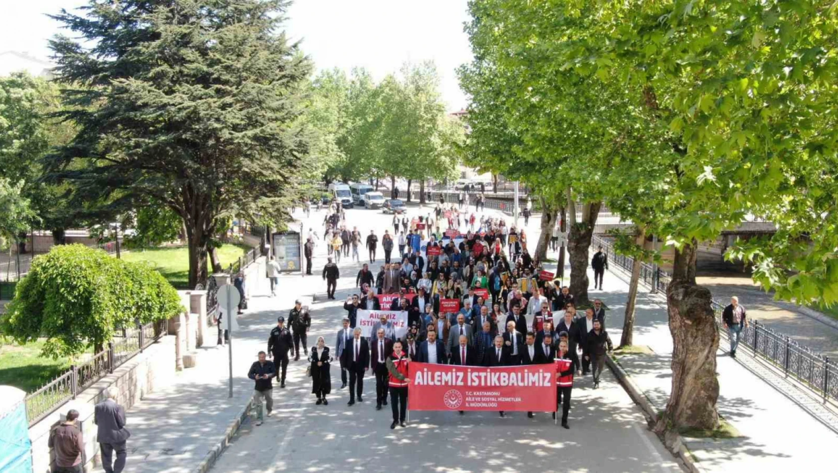 Kastamonu'da farkındalık yürüyüşü