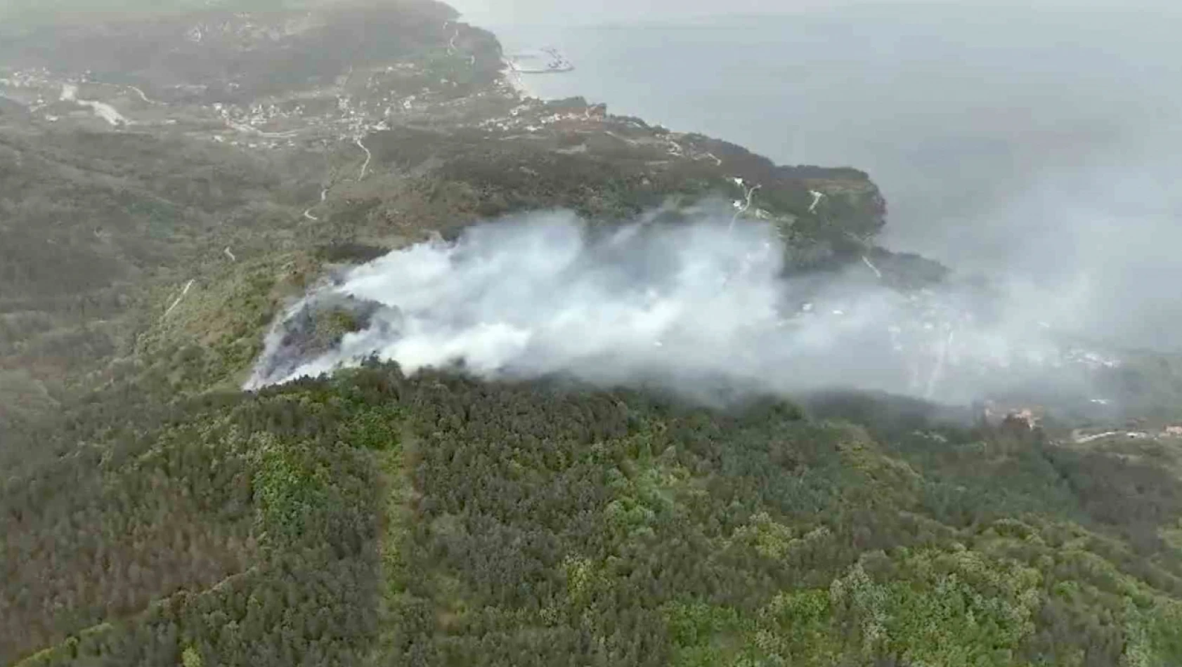 Kastamonu'da orman yangını: Ekiplerin müdahalesi sürüyor