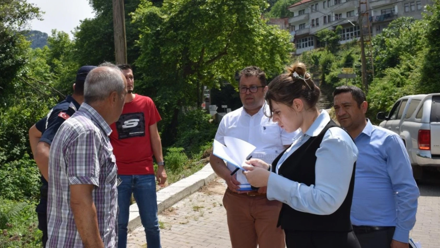 Kaymakam Sel'den köylerde inceleme