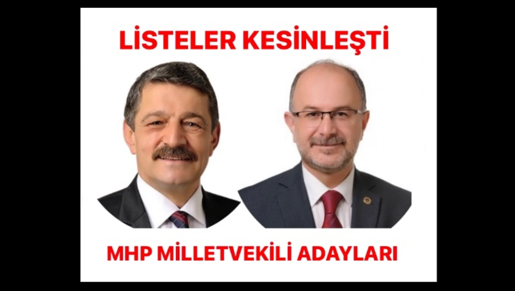 MHP Milletvekili Aday Listesi yayınlandı