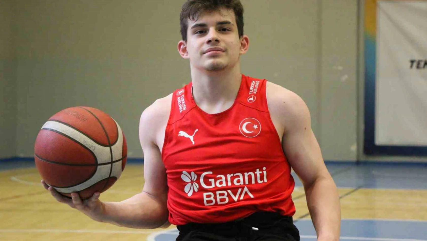 Milli takıma seçilen bedensel engelli basketbolcu Avrupa Şampiyonası'nda ter dökecek