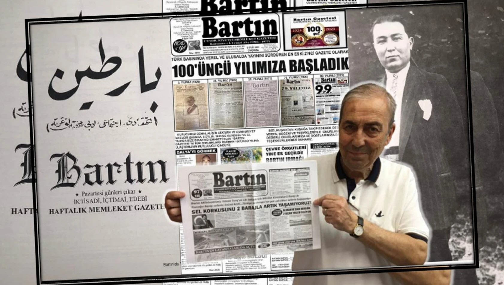 Ulu çınarımız Bartın Gazetesi 100 yaşında