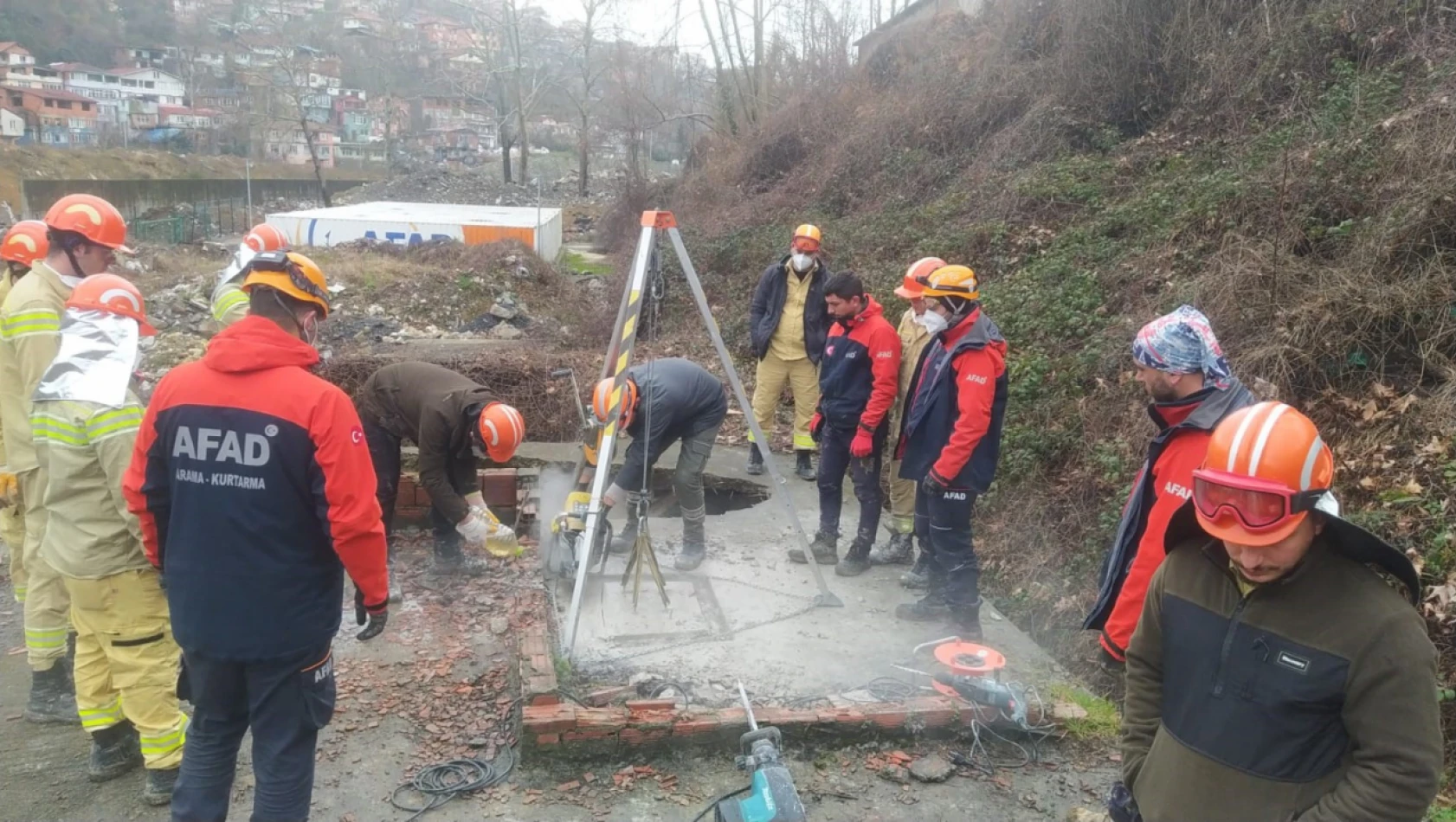 Zonguldak ORKUT'a yeraltı görüntüleme cihazı desteği