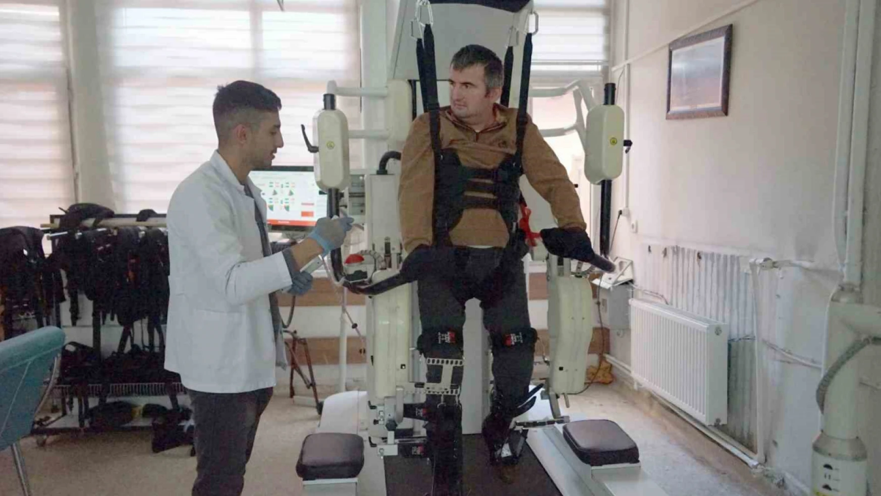 'Yürüme robotu' bölgedeki hastaların umudu oldu
