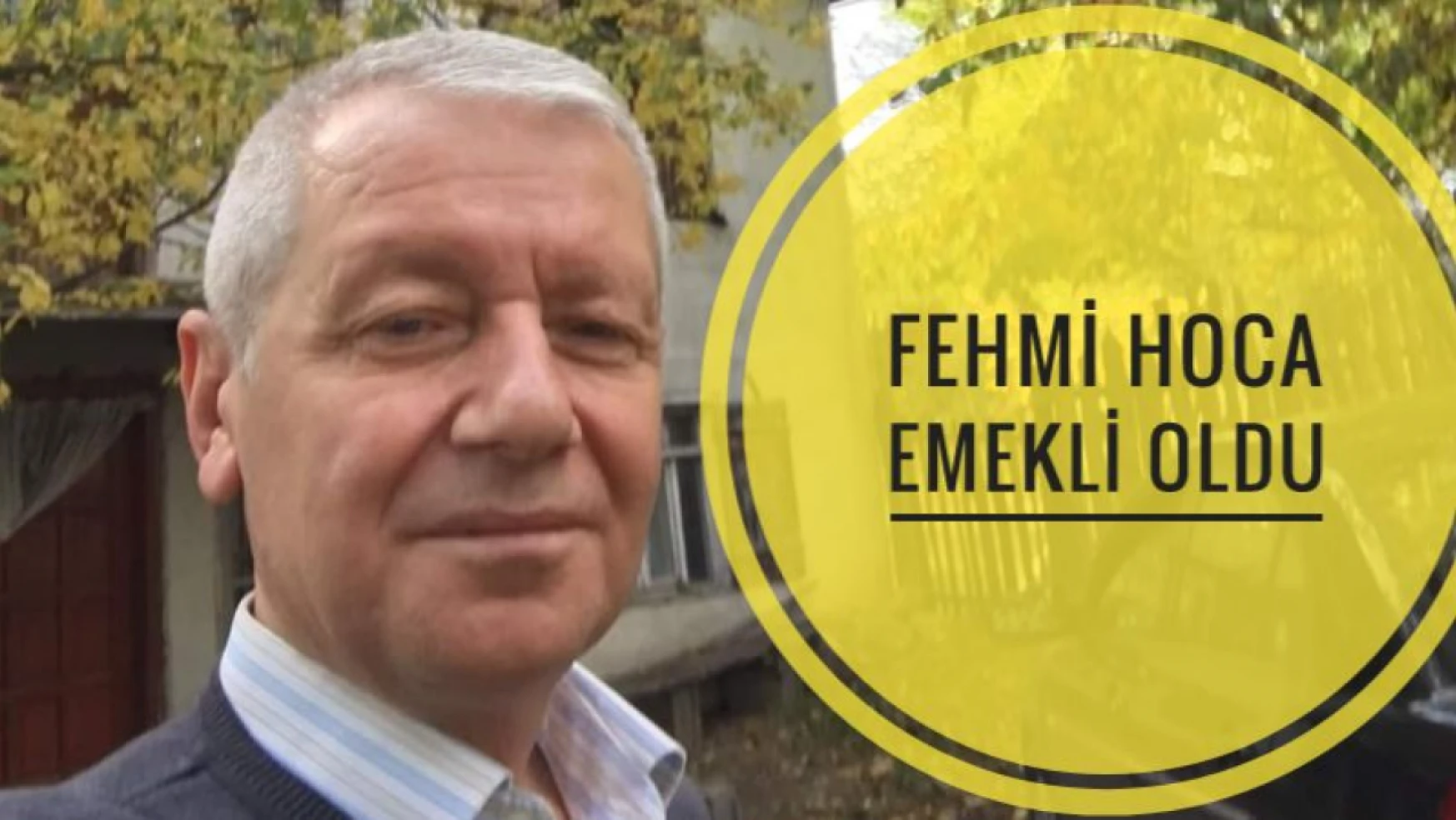 42 yıllık öğretmen Fehmi hoca emekli oldu