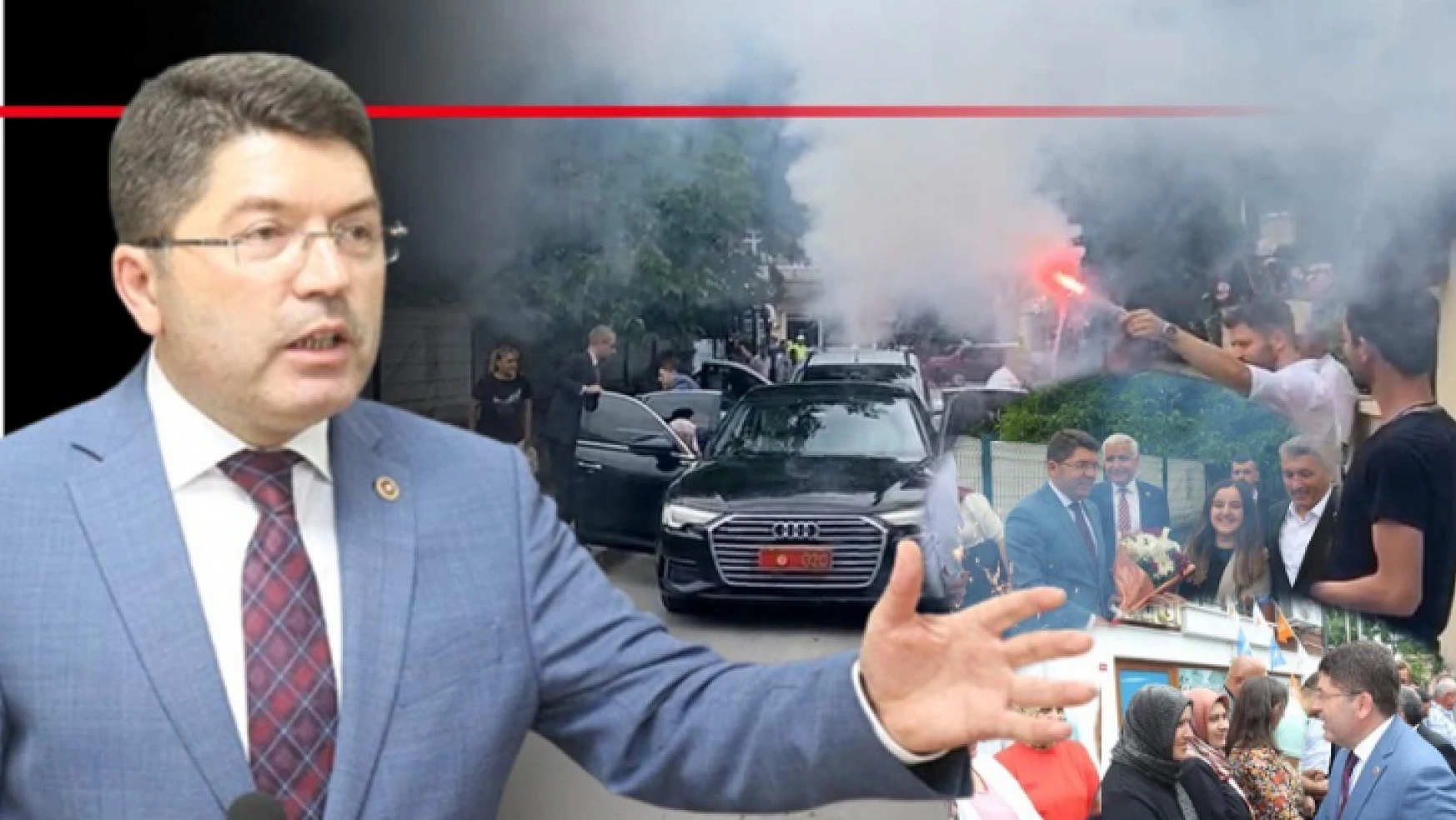 AK Parti Grup Başkanvekili Tunç'a coşkulu karşılama