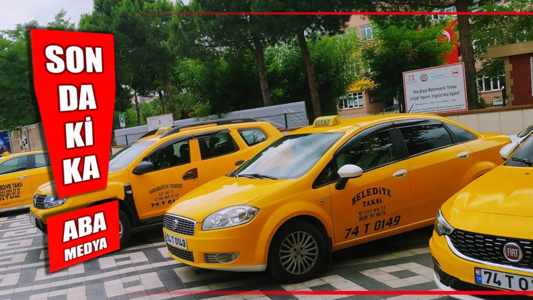 Bartın'da taksi ücretleri zamlandı