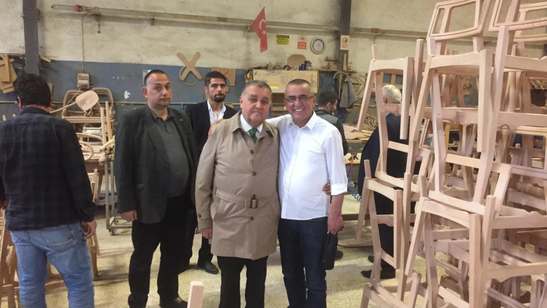 Başkan Fırıncıoğlu Ulus'ta ziyaretlerde bulundu