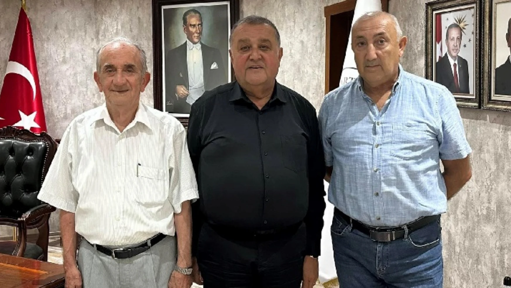 Emekliler Derneğinden Fırıncıoğlu'na ziyaret