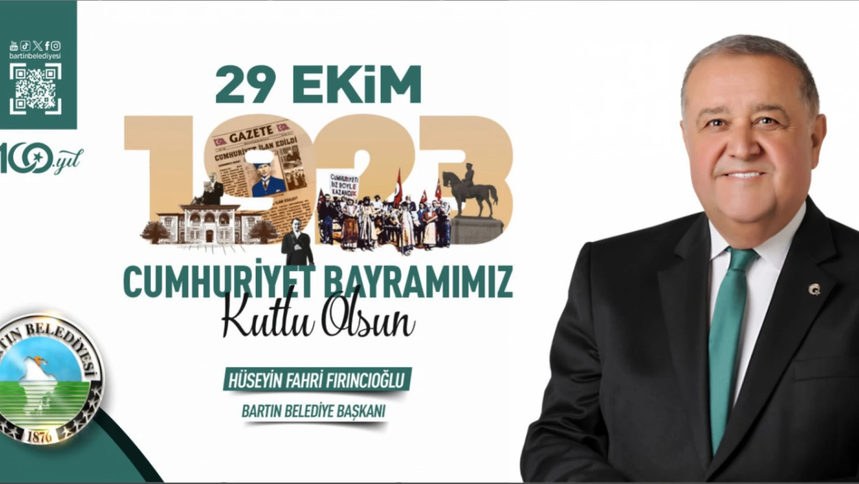 Fırıncıoğlu'dan Cumhuriyet Bayramı mesajı