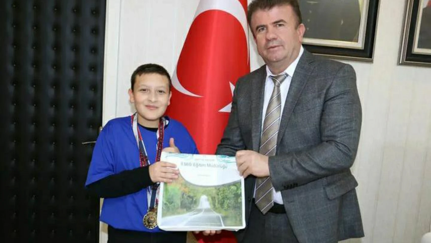 Genç sporcu Türkiye Şampiyonu oldu