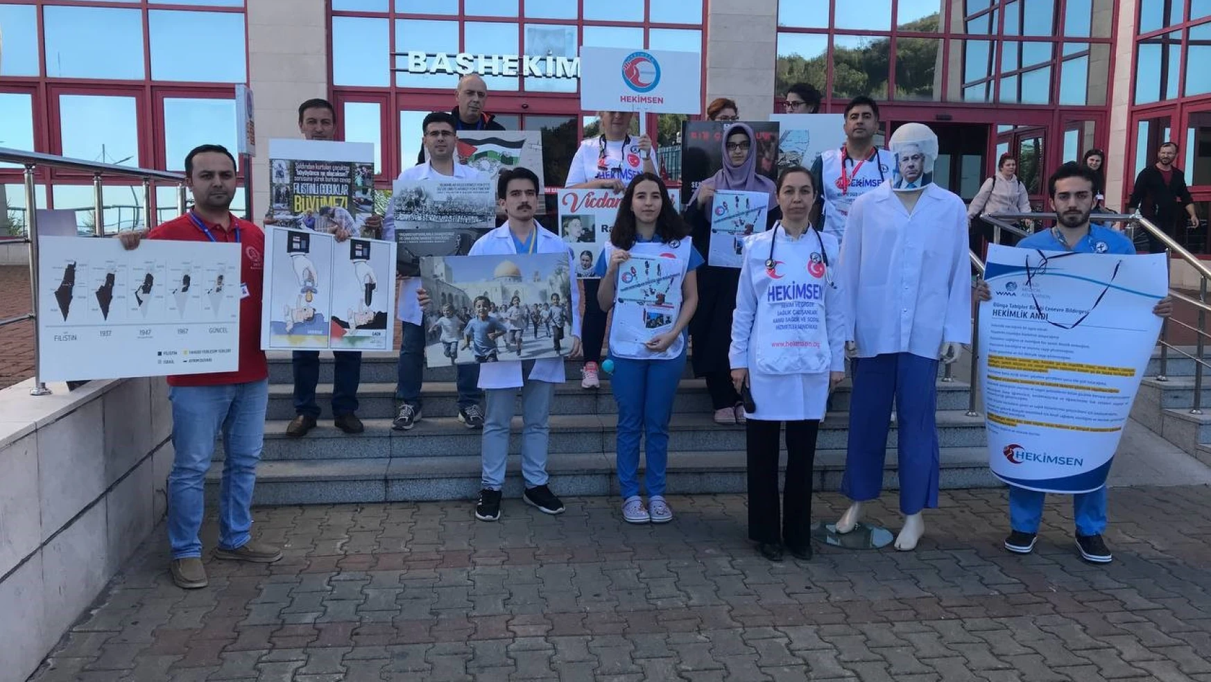 HekimSen'den İsrailli doktorlara tepki