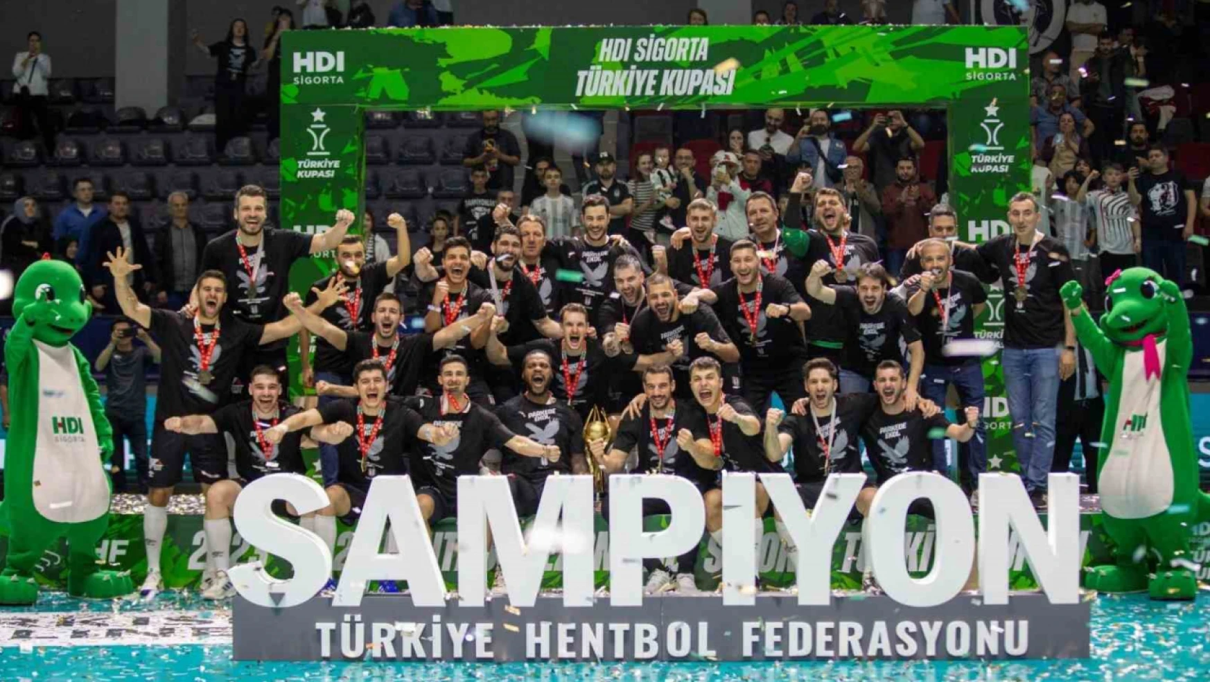 Hentbol Erkekler Türkiye Kupası'nda şampiyon Beşiktaş