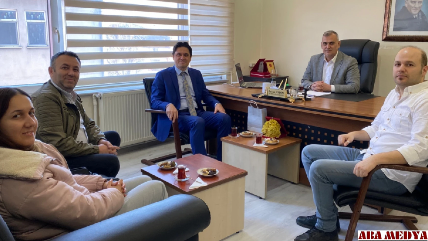 İşkur Müdürü Solak'tan Gazeteciler Günü ziyareti 