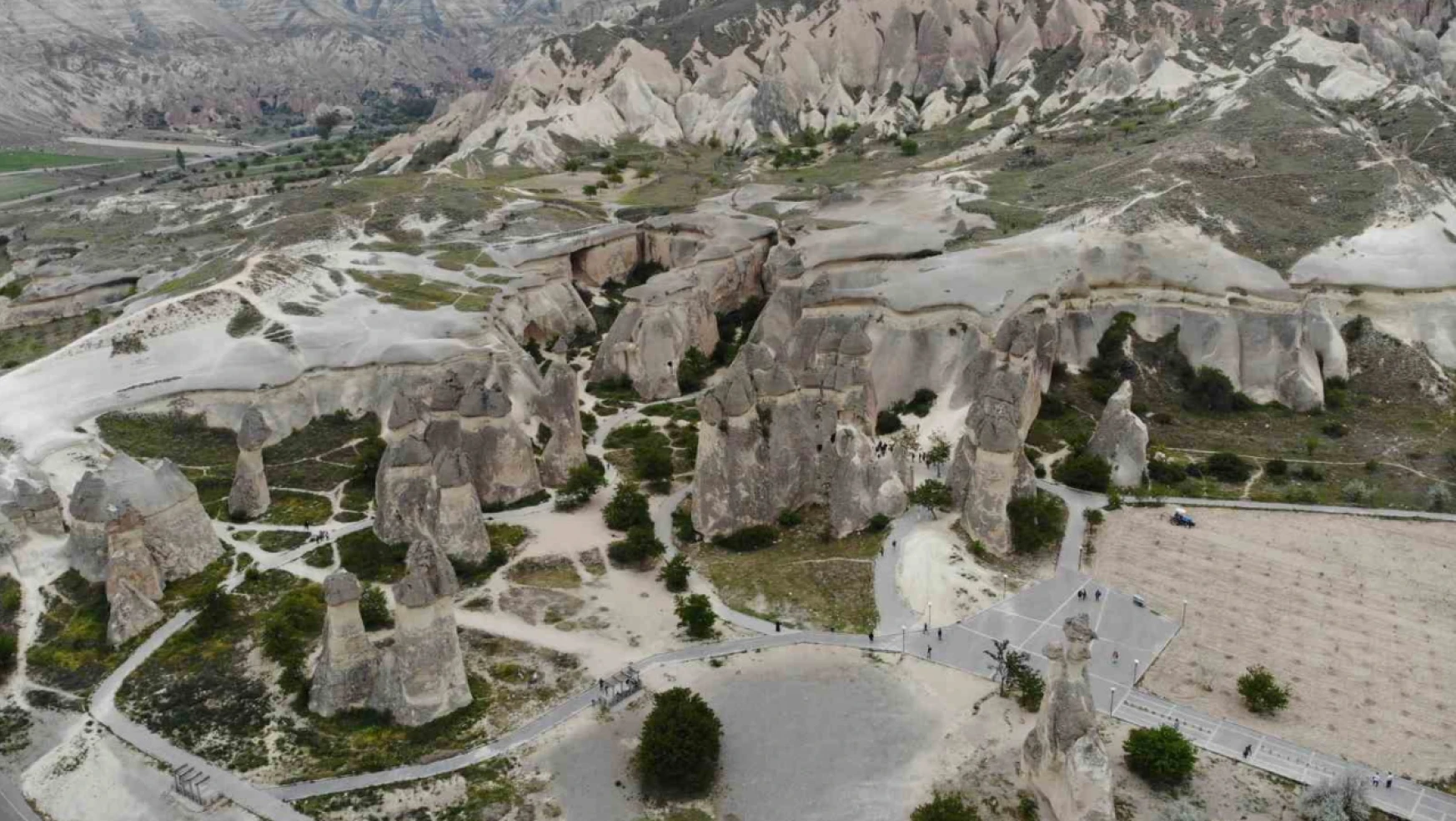 Kapadokya'nın önemli destinasyonlarından olan Paşabağları aslına dönüyor