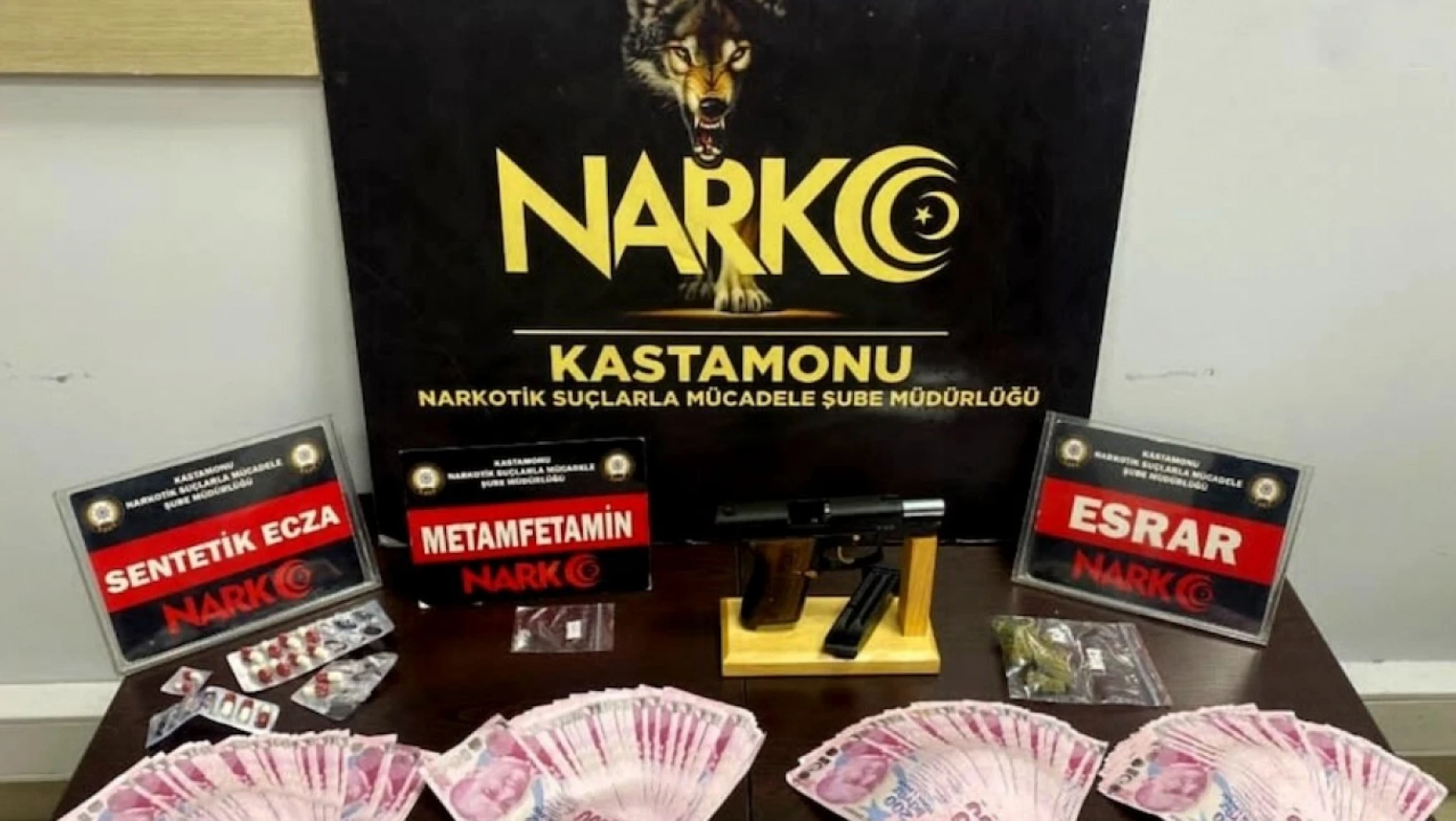 Kastamonu'da uyuşturucu operasyonu: 3 gözaltı