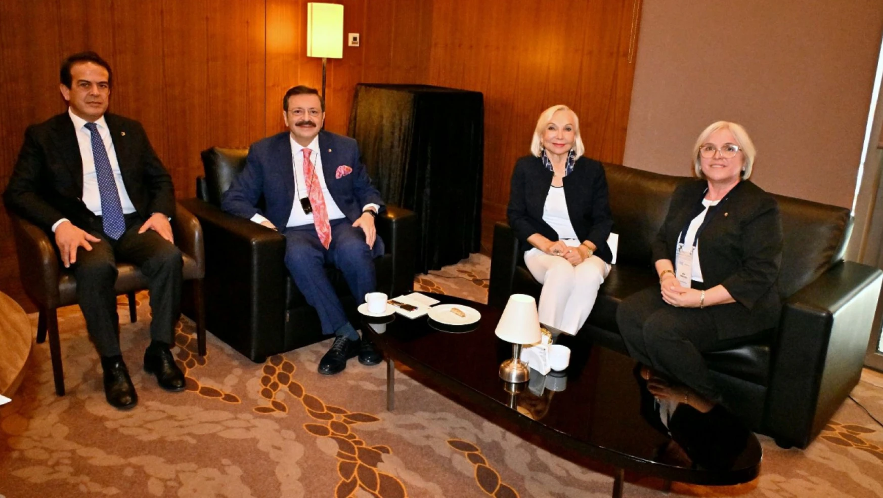 KGK Başkanı Fırıncıoğlu, Hisarcıklıoğlu ile görüştü