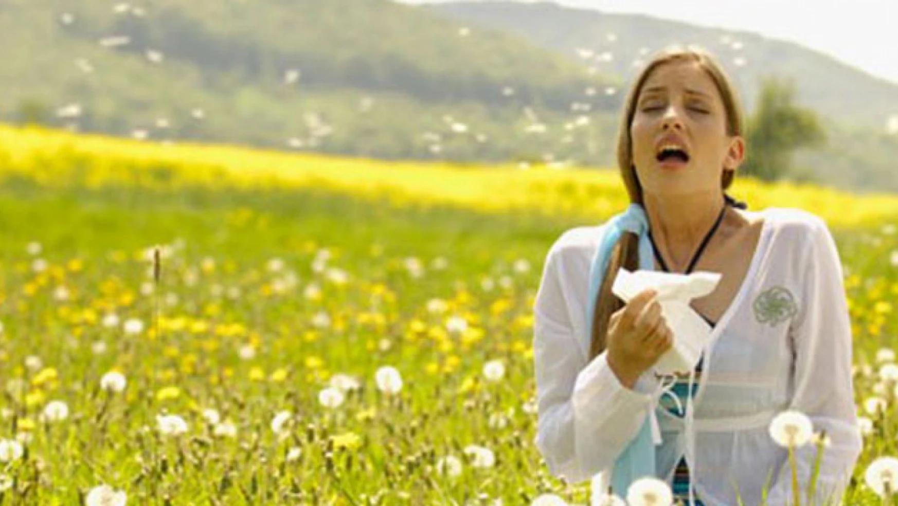 Nöbet şeklindeki hapşırık atakları bahar alerjisinin belirtisi olabilir