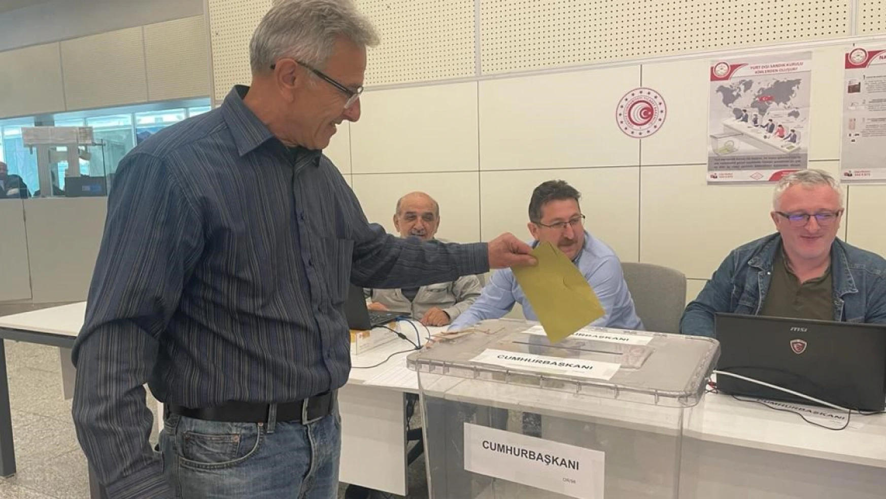 Sarp Sınır Kapısında ikinci tur oy kullanma işlemleri başladı