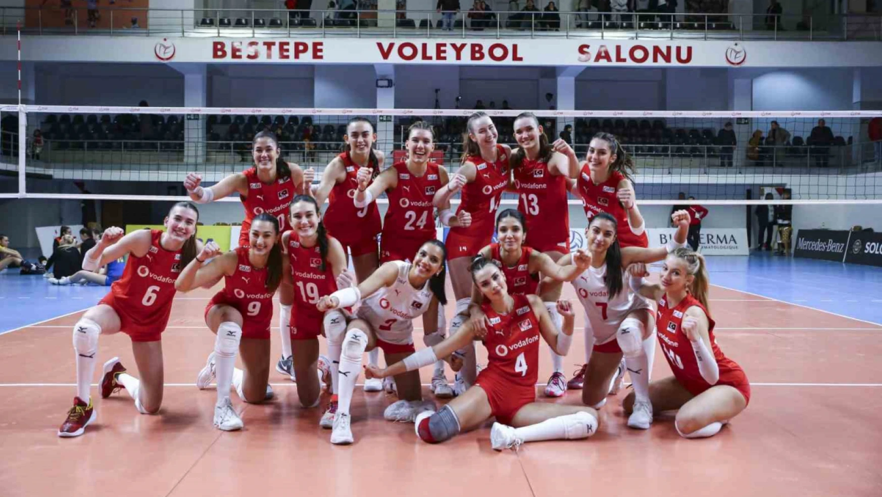 U20 Kadın Voleybol Milli Takımı, Avrupa Şampiyonası Elemelerine galibiyetle başladı