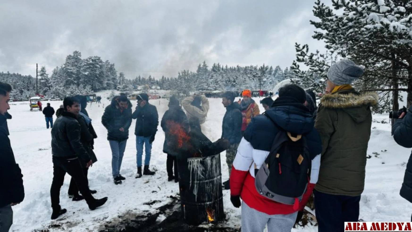 Yayla kış festivalini 10 bin kişi ziyaret etti 