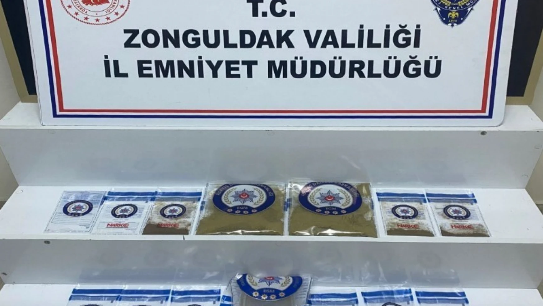 Zonguldak'ta uyuşturucu operasyonunda 1 tutuklu