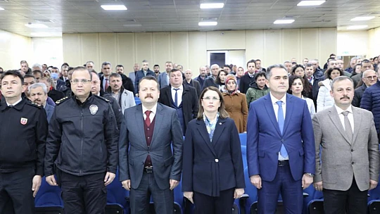 Okullarda Güvenli Eğitim Toplantısı yapıldı