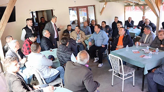 Akın, kalkınma hamlesini köylerimizden başlatacağız