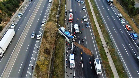 3 kişinin öldüğü otobüs kazasında şoförün cezası belli oldu