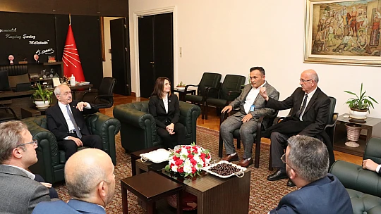 Kılıçdaroğlu, BARFED'i ağırladı