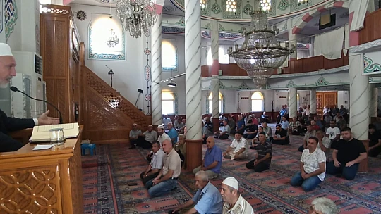 İl Müftüsü Ömer Keskin cami açılışına katıldı