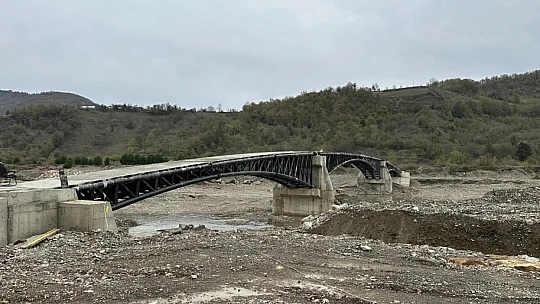 102 ton demir, 117 ton çelik kullanıldı