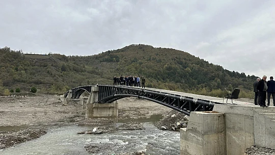 102 ton demir, 117 ton çelik kullanıldı
