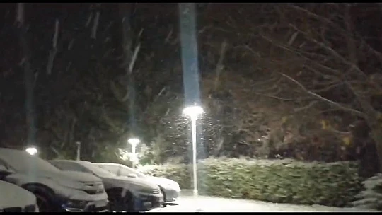 Abant Gölü Milli Parkı karla kaplandı