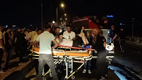 Alkollü traktör sürücüsü ters yönde kaza yaptı