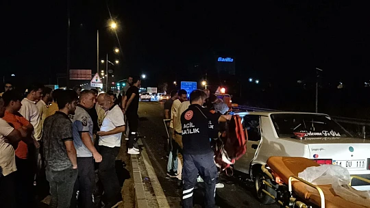 Alkollü traktör sürücüsü ters yönde kaza yaptı