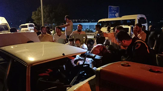 Alkollü traktör sürücüsü ters yönde kaza yaptı