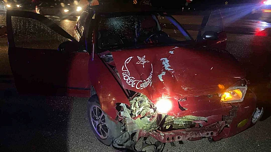 Amasya'da 3 otomobilin karıştığı zincirleme kaza: 2 ölü, 8 yaralı