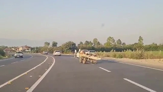 At önce tekeri sonra sahibini bıraktı