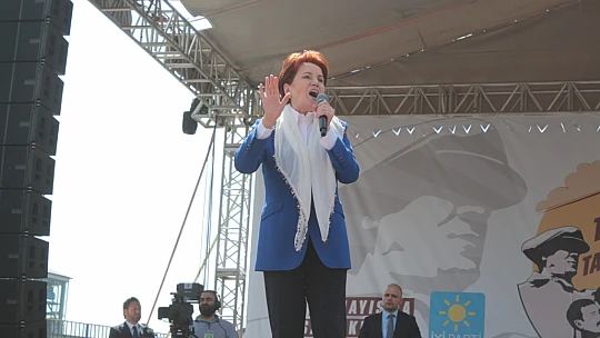 Akşener: 'İYİ Parti'yi birinci parti yapın, ben de başbakan olayım'