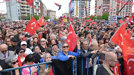 Kemal Kılıçdaroğlu ve Mansur Yavaş Eskişehirliler ile bir araya geldi